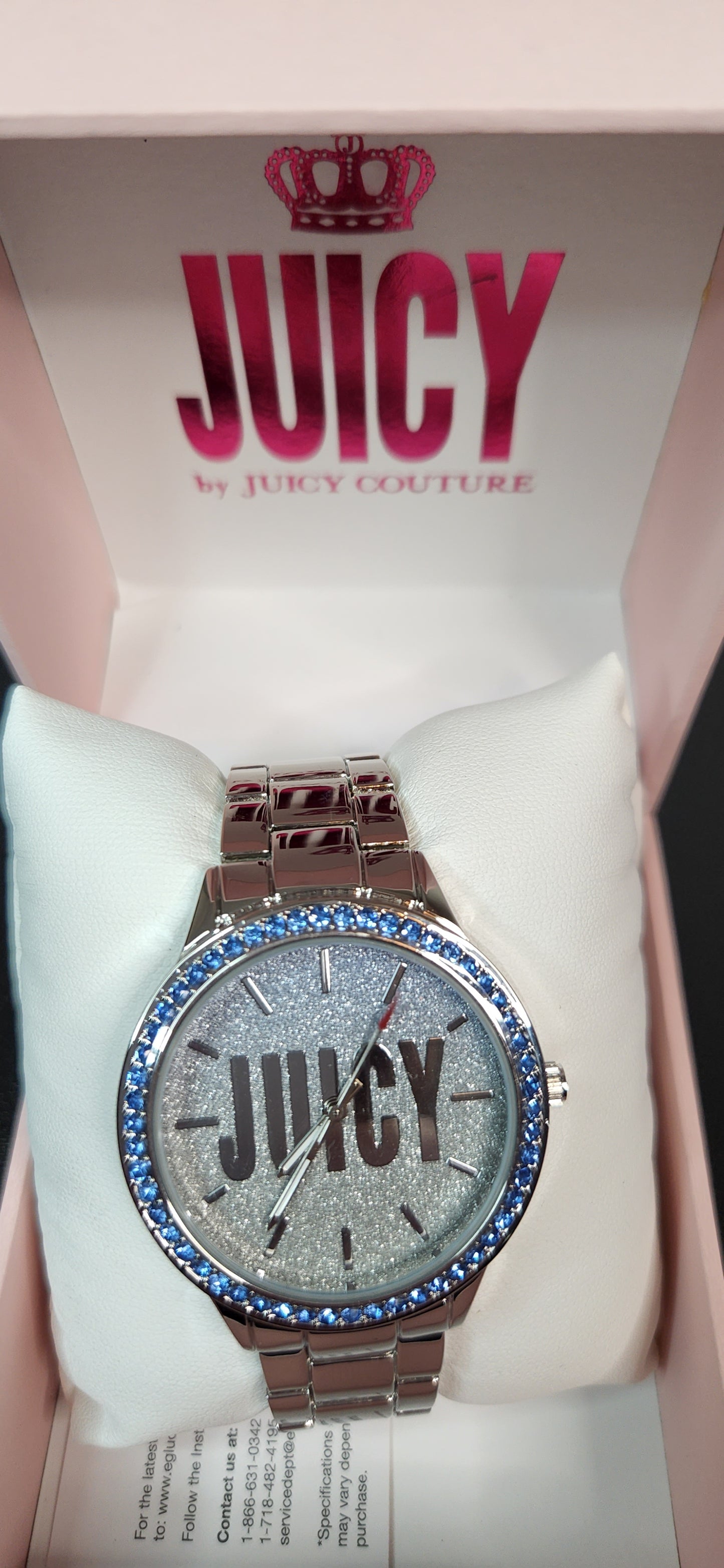 Women's Silver Tone Bracelet Watch