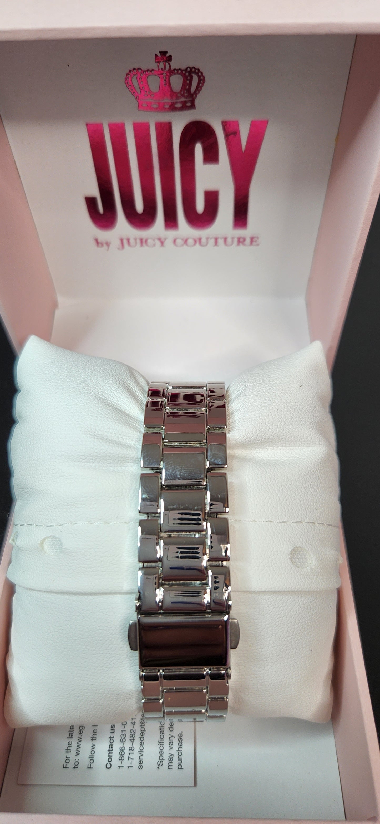 Women's Silver Tone Bracelet Watch