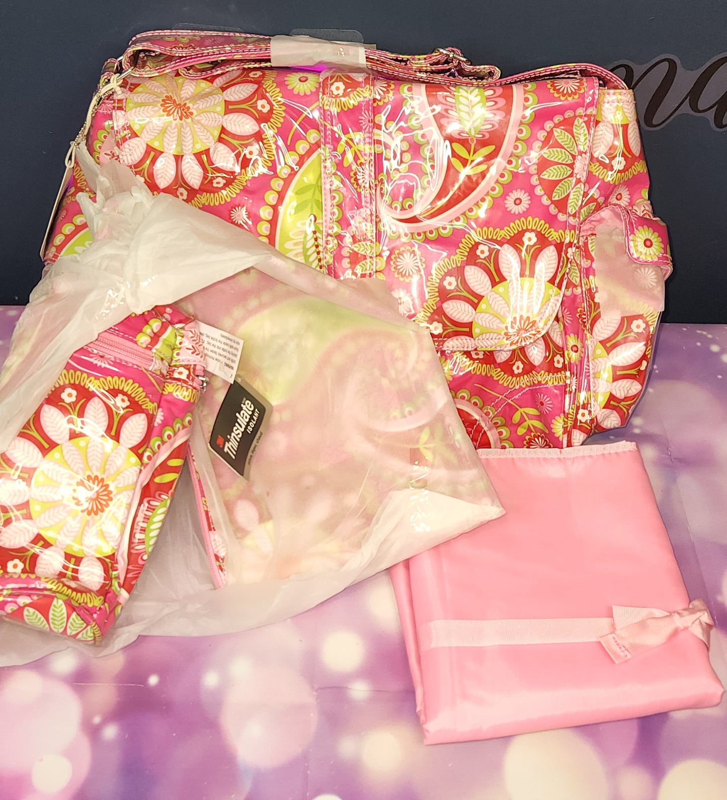 Diaper Bag (Cotton Candy)