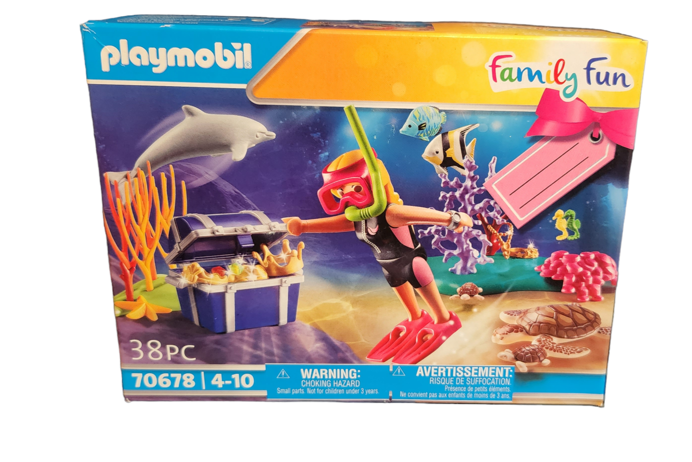 Playmobil Treasure Diver Building Set 70678