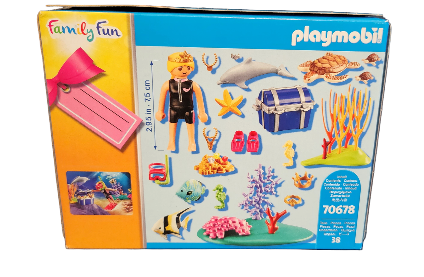 Playmobil Treasure Diver Building Set 70678