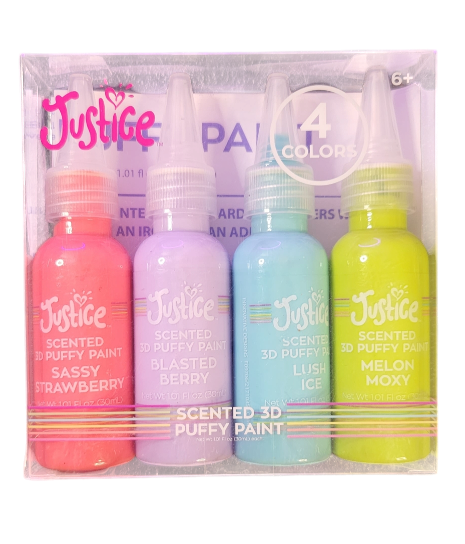 Justice Puffy Paint (12 total)