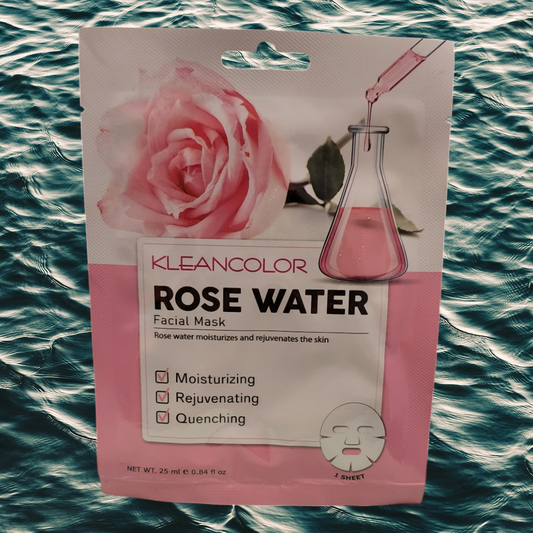 Rose Water Facial Mask (1 sheet)