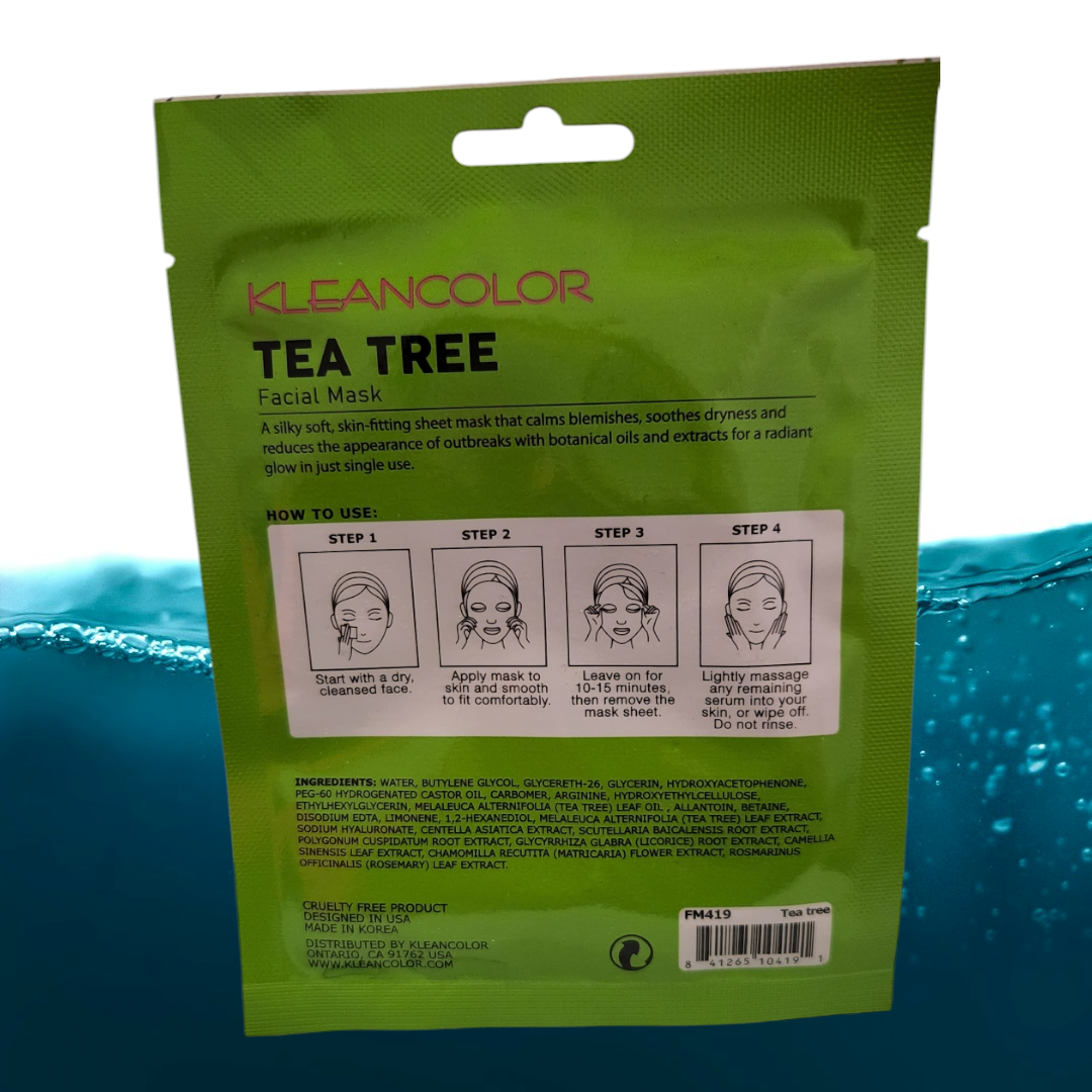 Tea Tree Facial Mask (1 sheet)