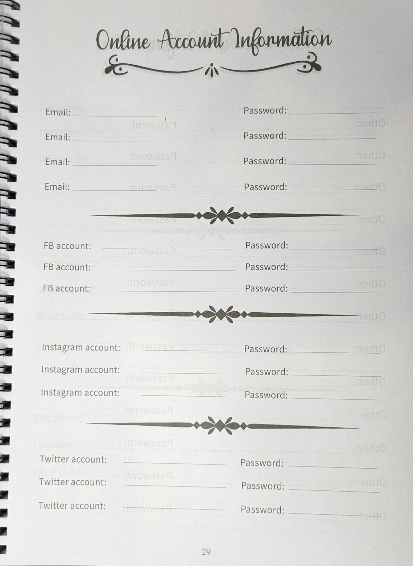 Sorry, it's Your Problem Now - End of life planner