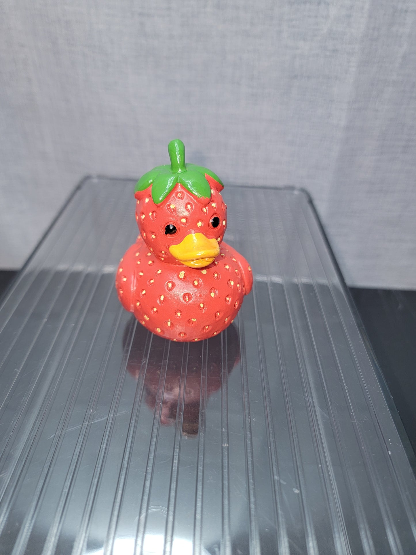 Strawberry Duck (not rubber)