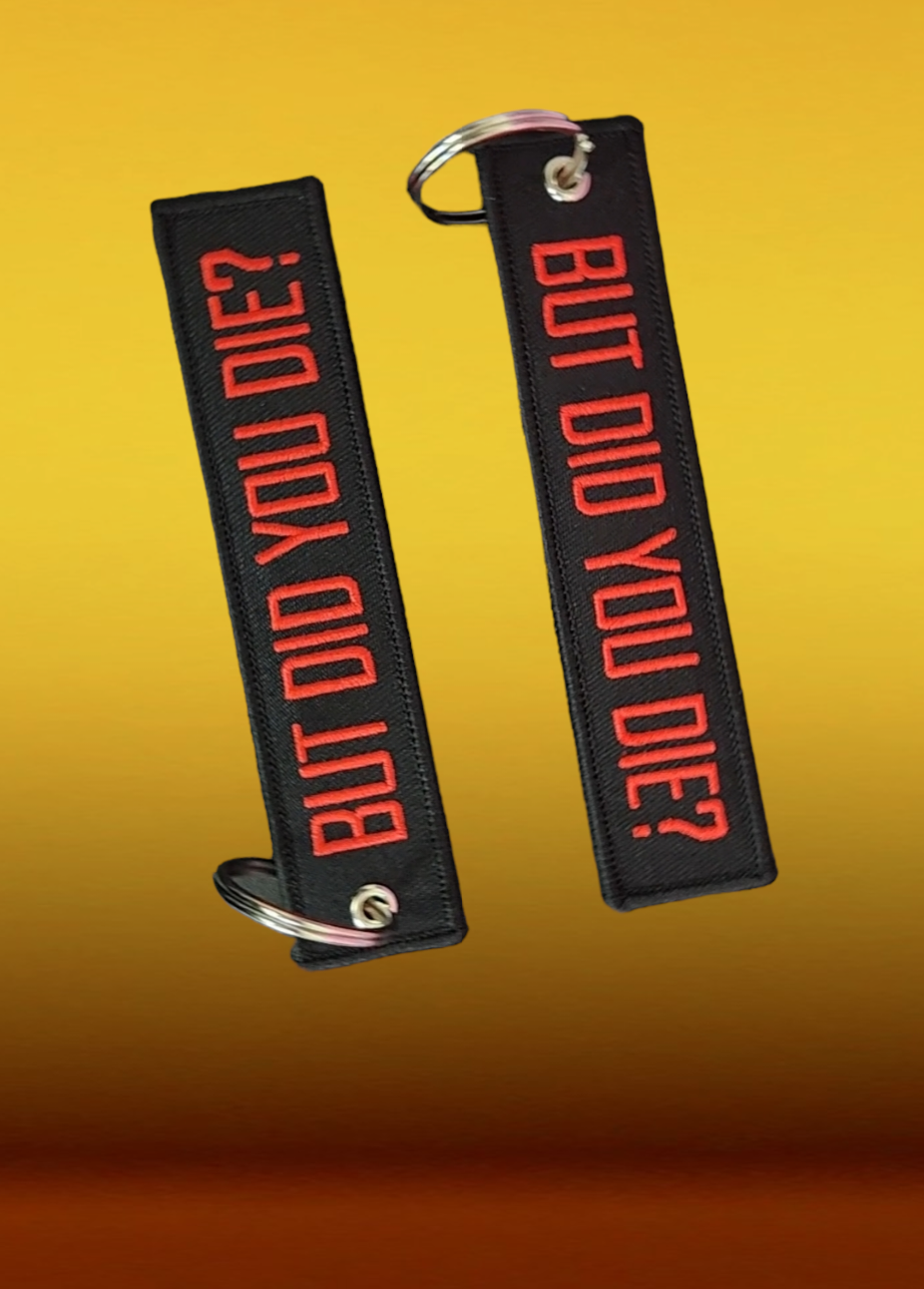 Double Sided Embroidered Keychains – RDKN Mystery Shop